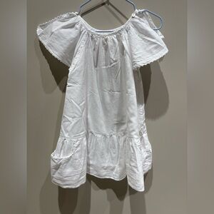 Girls white cotton sundress Dress ketiketa 3T